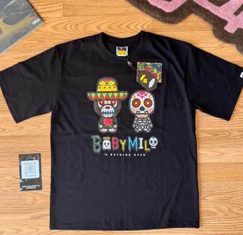 BAPE X BABY MILO "DIA DE LOS MUERTOS" 1:1 de Bape