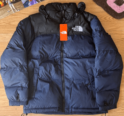 CAMPERA PUFFER TNF 700 AZUL MARINO de The North Face