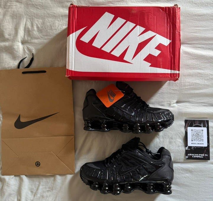 NIKE SHOX TL NEGRAS de Nike
