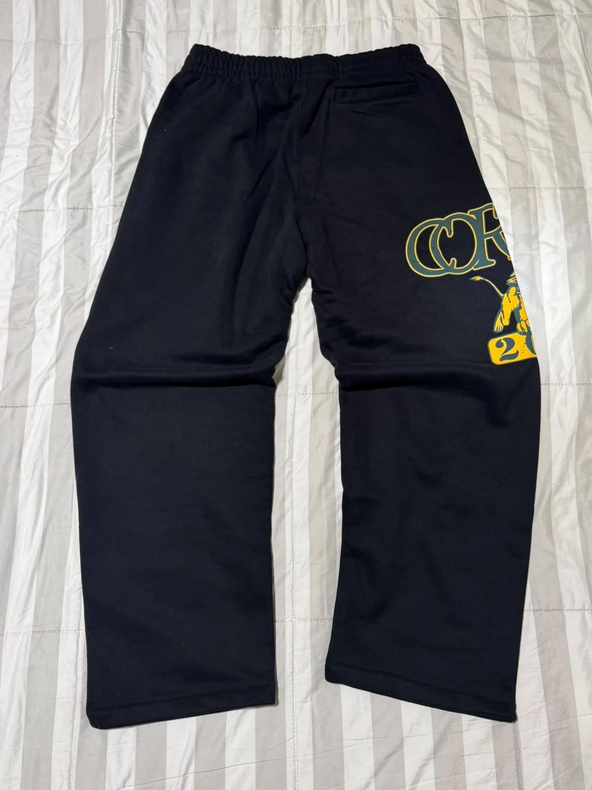 Pantalón Jogging Algodón Negro Corteiz de Corteiz