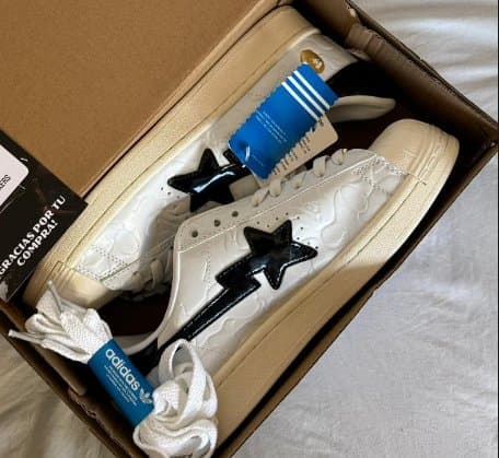 Adidas Super Star x BAPE Blanco de Adidas